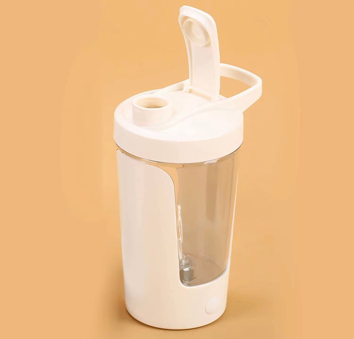 Self stirring bottle