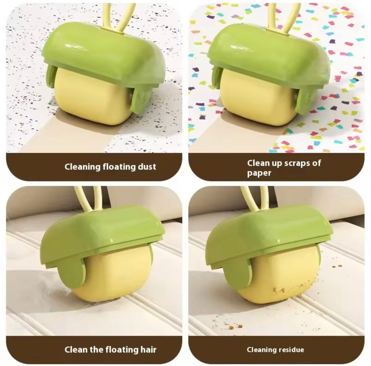 Portable lint roller